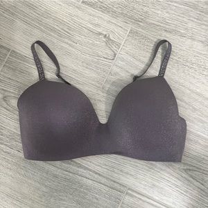 Victoria’s Secret tshirt Bra tornado gray size 38DD